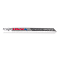 Lenox 5-1/4 in. Bi-Metal T-Shank General Purpose Jig Saw Blade 10 TPI 3 pk