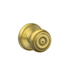 Schlage Georgian Satin Brass Privacy Knob Right or Left Handed