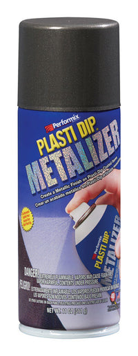 Plasti Dip Metalizer Satin Graphite Pearl Multi-Purpose Rubber Coating 11 oz oz (Pack of 6).