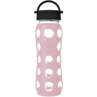 Life Factory 16 oz Rose Gold BPA Free Hydration Bottle W/Smart Lid