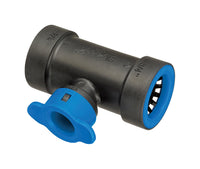 Orbit Blu-Lock 3/4 in. Push  T X 1/2 in. D Push  Tee Connector (Pack of 10).