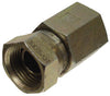 Apache Steel 3/8 in. D X 3/8 in. D Hydraulic Adapter 1 pk