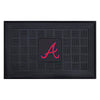 MLB - Atlanta Braves Heavy Duty Door Mat - 19.5in. x 31in.