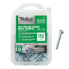 Teks No. 10 X 1-1/2 in. L Hex Washer Head Sheet Metal Screws 90 pk