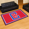 NBA - Los Angeles Clippers 5ft. x 8 ft. Plush Area Rug