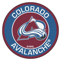 NHL - Colorado Avalanche Roundel Rug - 27in. Diameter