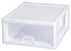 Sterilite 23018006 16 Quart Clear Stacking Drawer (Pack of 6)