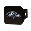 NFL - Baltimore Ravens Black Metal Hitch Cover