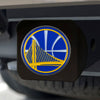 NBA - Golden State Warriors Black Metal Hitch Cover - 3D Color Emblem