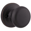 Kwikset Juno Venetian Bronze Dummy Knob Right or Left Handed