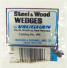 Vaughan 5 in. Steel/Wood Wedge Kit 1 pc