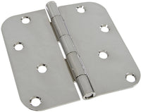 National Hardware 4 in. L Polished Chrome Door Hinge 1 pk