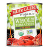 Muir Glen Fire Roasted Whole Tomatoes - Tomatoes - Case of 12 - 28 oz.