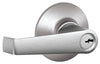 Schlage Elan Satin Chrome Storeroom Lockset 1-3/4 in.