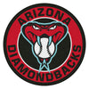 MLB - Arizona Diamondbacks Snake Roundel Rug - 27in. Diameter