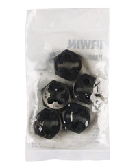 Irwin Hanson High Carbon Steel SAE Hexagon Die 3/8 in.-24NF 1 pc. (Pack of 5)