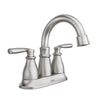 Moen Hilliard Brushed Nickel Bathroom Faucet 4 in.