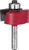 Freud 1-1/4 in. D X 2 in. L Carbide Rabbeting Router Bit