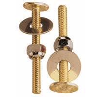 Plumb Pak Toilet Tank Bolt Set Solid Brass