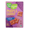 From the Ground Up Ranch Purple Carrot Crackers - Case of 6 - 4 OZ