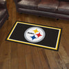 NFL - Pittsburgh Steelers 3ft. x 5ft. Plush Area Rug