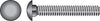 Hillman 1/4 in. X 4 in. L Stainless Steel Carriage Bolt 25 pk