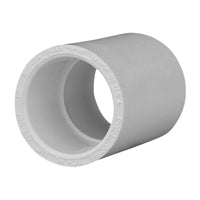 Charlotte Pipe Schedule 40 3/4 in. Slip x 3/4 in. Dia. Slip PVC Coupling (Pack of 25)