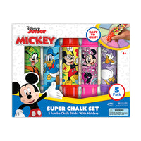 Disney and Marvel Sidewalk Chalk Set 5 pc (Pack of 6)