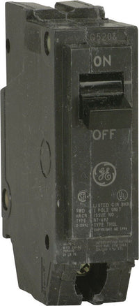 GE Q-Line 15 amps Standard Single Pole Circuit Breaker