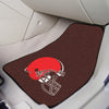 NFL - Cleveland Browns Carpet Car Mat Set - 2 Pieces