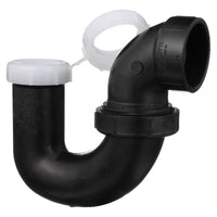 Charlotte Pipe 1-1/2 in. Slip X 1-1/2 in. D Hub ABS P-Trap