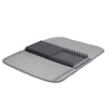 Umbra Charcoal Microfiber Drying Rack w/Mat