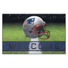 NFL - New England Patriots Rubber Door Mat - 18in. x 30in.