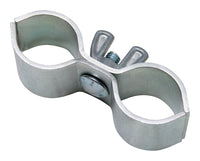 National Hardware Zinc-Plated Silver Steel Gate Pipe Clamp 0.38 L in. - Deal of Week