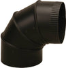 Imperial Manufacturing 7 in. Dia. x 7 in. Dia. Adjustable 90 deg. Galvanized SteelSteel Stove Pipe Elbow