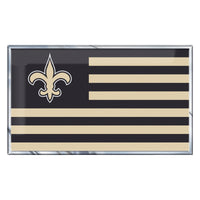 NFL - New Orleans Saints State Flag Aluminum Emblem