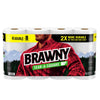 Brawny Tear-a-Square Paper Towels 120 sheet 2 ply 4 pk (Pack of 6)