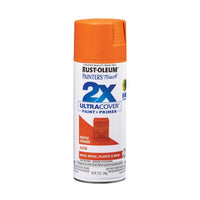 Rust-Oleum Painter's Touch Satin Rustic Orange Spray Paint 12 oz. (Pack of 6)