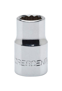 Crescent 10 mm X 3/8 in. drive Metric 12 Point Standard Socket 1 pc