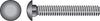 Hillman 3/8 in. X 4-1/2 in. L Hot Dipped Galvanized Steel Carriage Bolt 50 pk