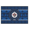 NHL - Winnipeg Jets Holiday Sweater Rug - 19in. x 30in.