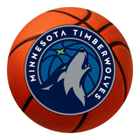 NBA - Minnesota Timberwolves Basketball Rug - 27in. Diameter