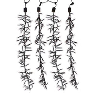 Celebrations LED Clear Cluster Rain Lights 47 in. Hanging Decor (Pack of 12)