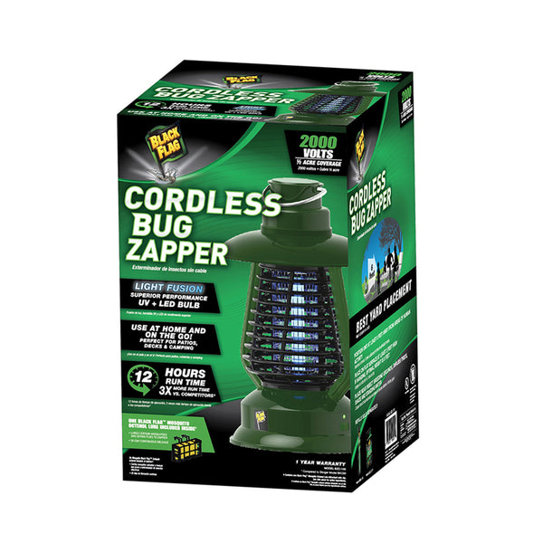 Cordless shop fly zapper