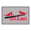 MLB - St. Louis Cardinals  Retro Collection Rug - 19in. x 30in. - (1930)