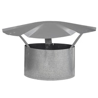 Imperial Manufacturing 7 in. Dia. Steel Rain Cap