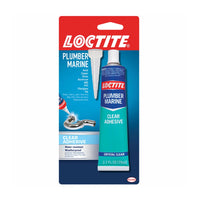 Loctite Clear Silicone High Strength Synthetic Rubber All-Weather Adhesive 2.7 oz (Pack of 6)