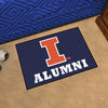 University of Illinois Alumni Rug - 19in. X 30in.