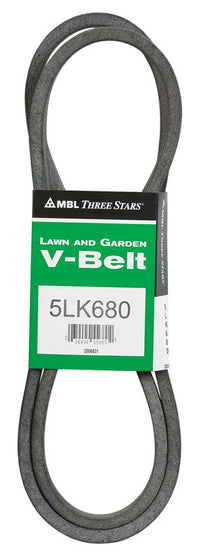 Mitsuboshi Super KB 5LK680 V-Belt 0.63 in. W X 68 in. L For Riding Mowers