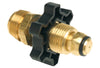 Mr. Heater Brass/Plastic Restricted Flow Soft Nose P.O.L. Cylinder Adapter